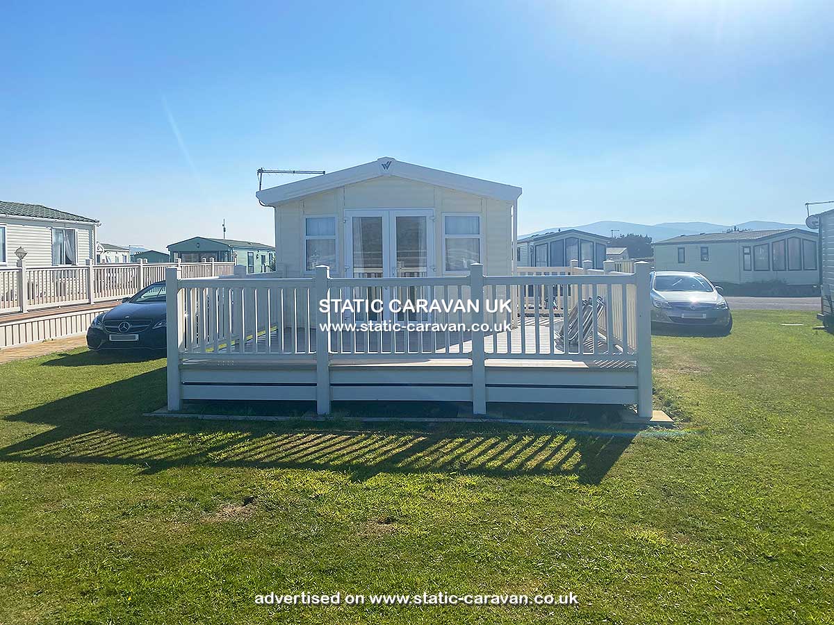Caravan for hire 244 at Searivers, Ynyslas, Borth, Nr Aberystwyth, Ceredigion, West Wales