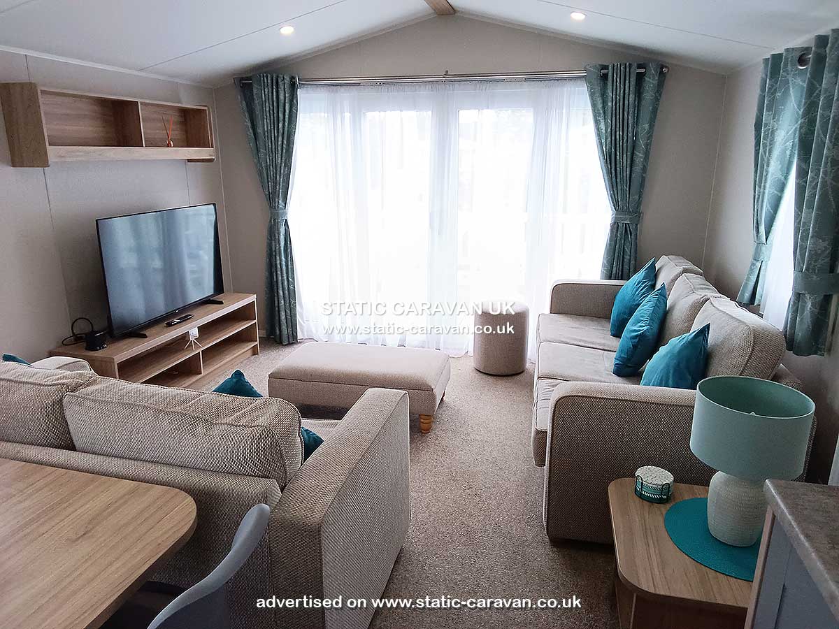 Caravan holiday rental Lighthouse View at Whitley Bay, Tyne and Wear