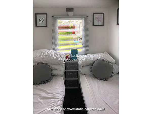 Caravan for hire 75 at Sandsgate, Hemsby, Great Yarmouth, Norfolk