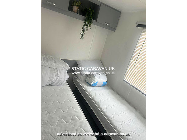 Caravan for hire 77 at Sandsgate, Hemsby, Great Yarmouth, Norfolk