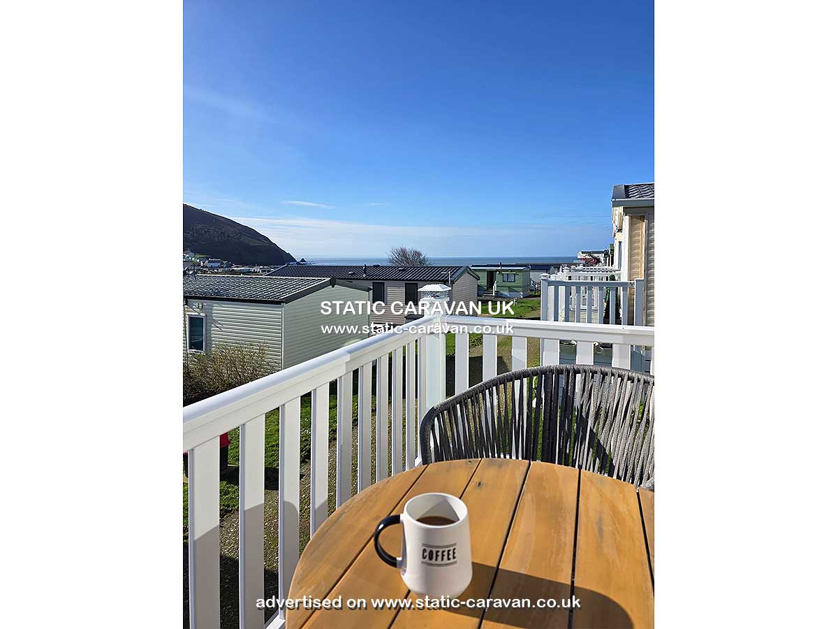 Static Caravan for hire at 42, Aber Bay Holiday Park, Aberystwyth, Ceredigion, West Wales
