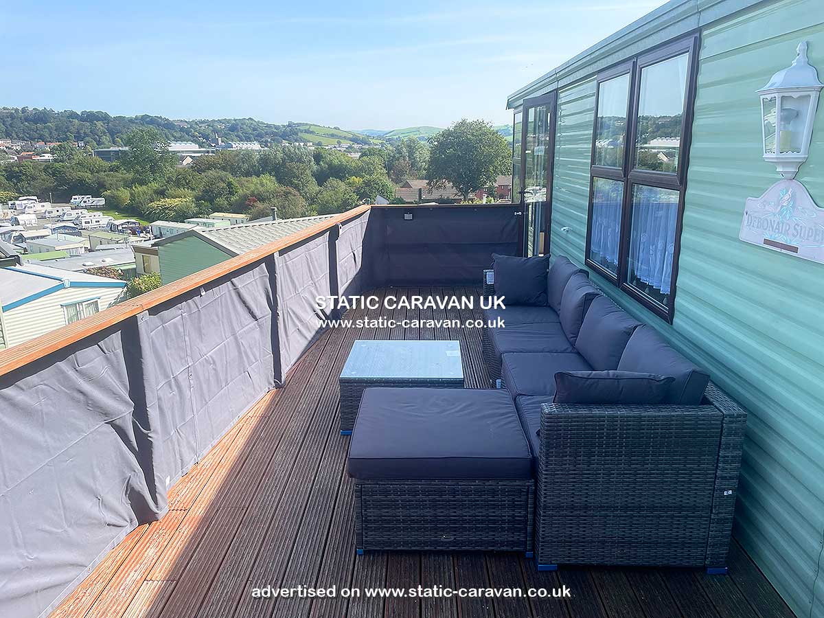 Static Caravan for hire at F7, Aberystwyth Holiday Village, Ceredigion, West Wales