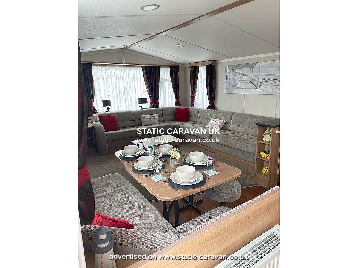Caravan for hire Harley Mead 78 at Combe Haven, St Leonards on Sea, Hastings, East Sussex