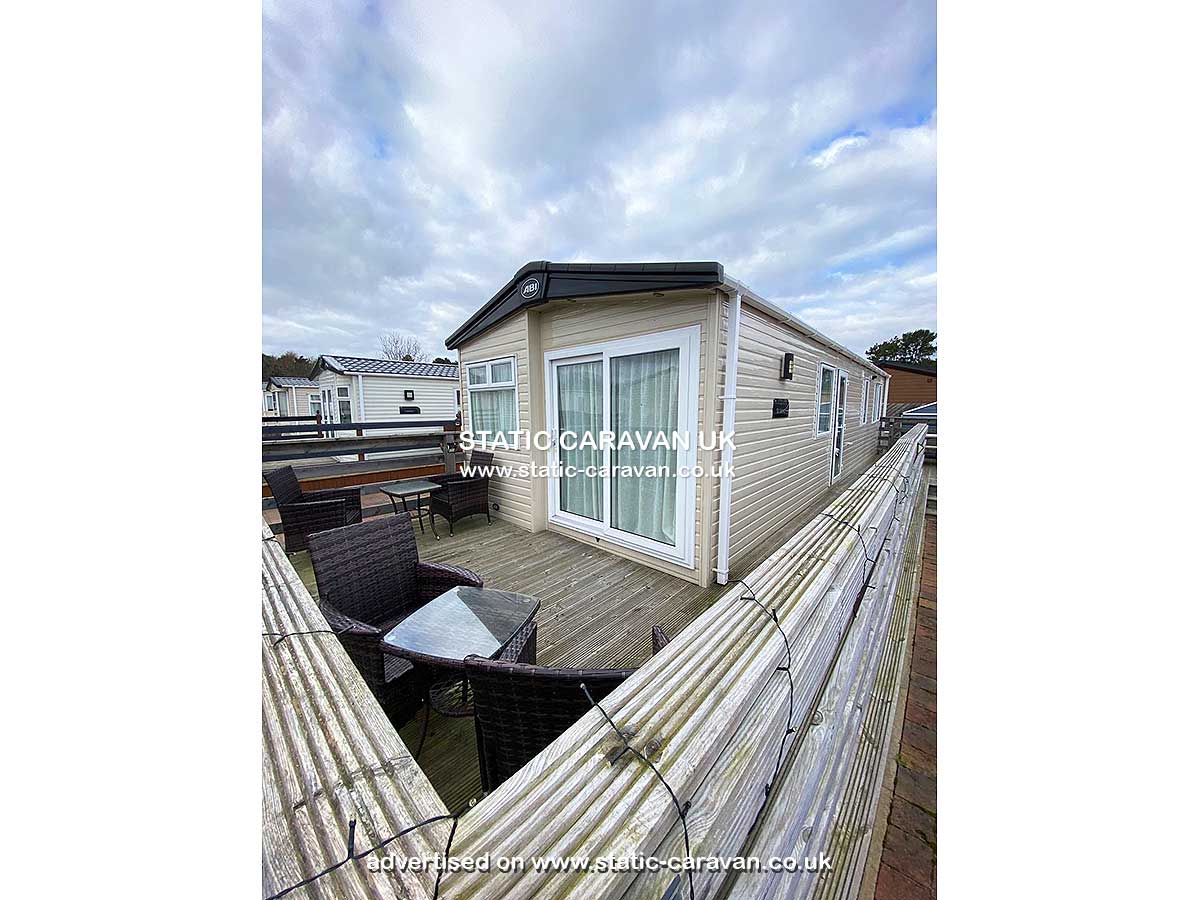 Static Caravan for hire at 110, Annsmuir Holiday Park, Ladybank, Fife, Scotland