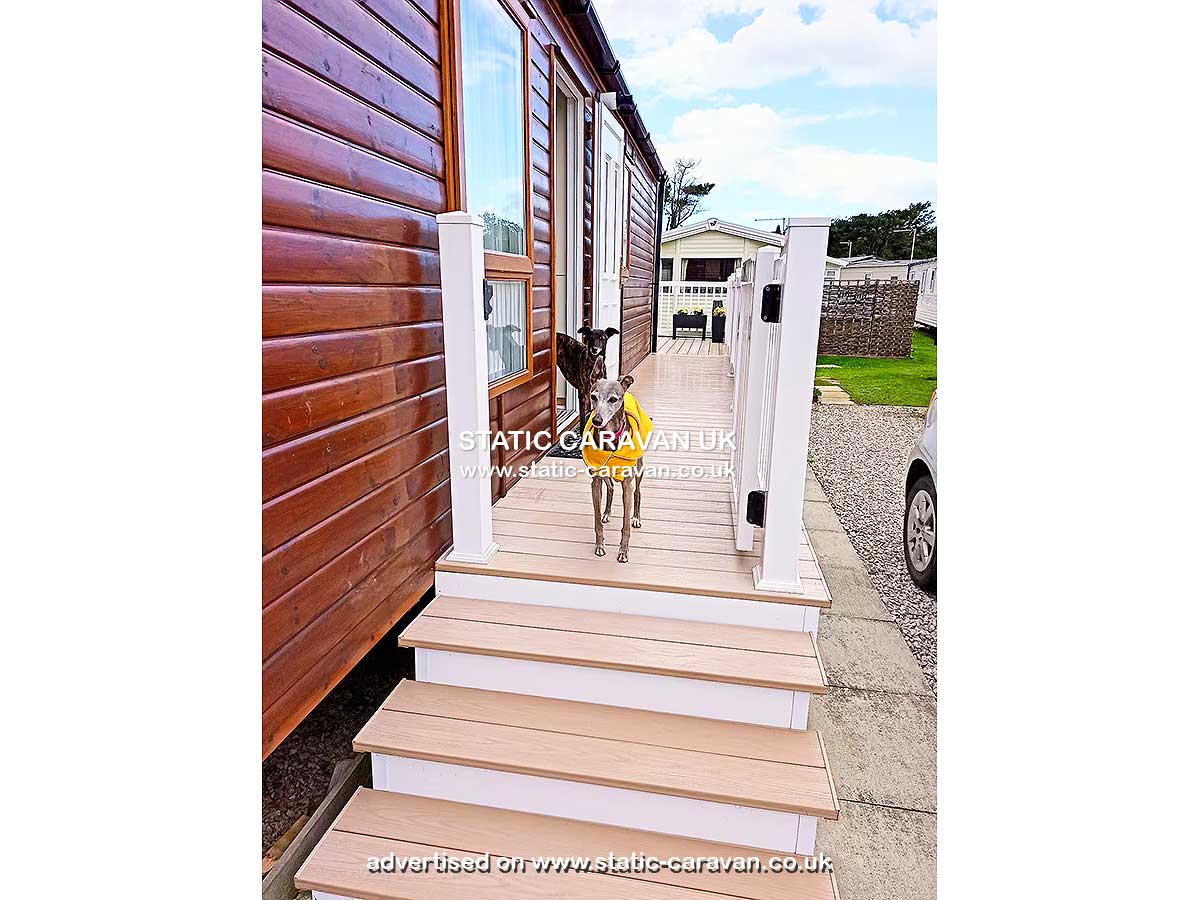 Caravan holiday rental Plot 120 at Barmouth Bay, Tal-y-bont, Gwynedd, West Wales