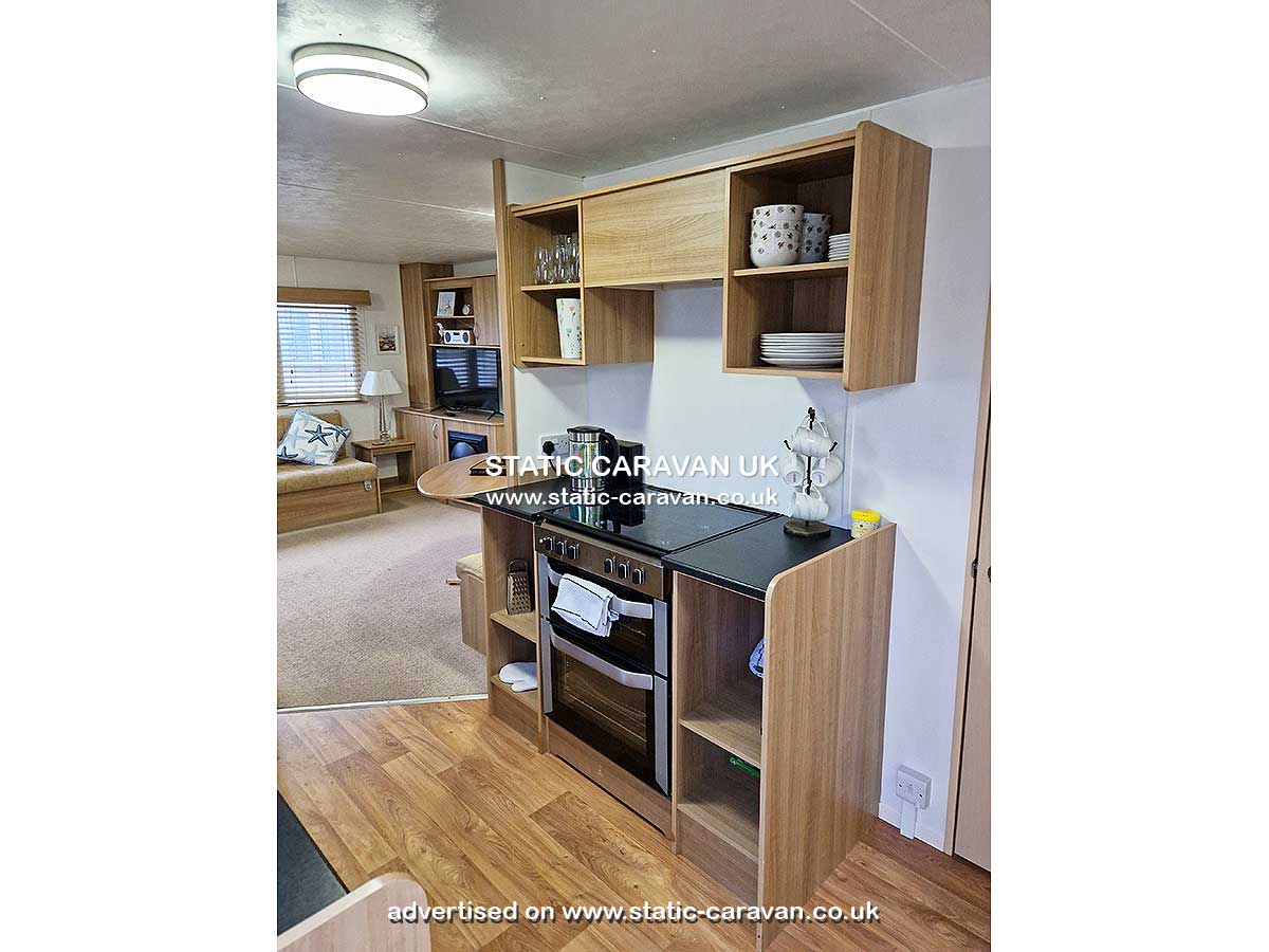 Caravan for hire Joannes Family Caravan at Seldons Golden Gate, Towyn, Conwy, North Wales