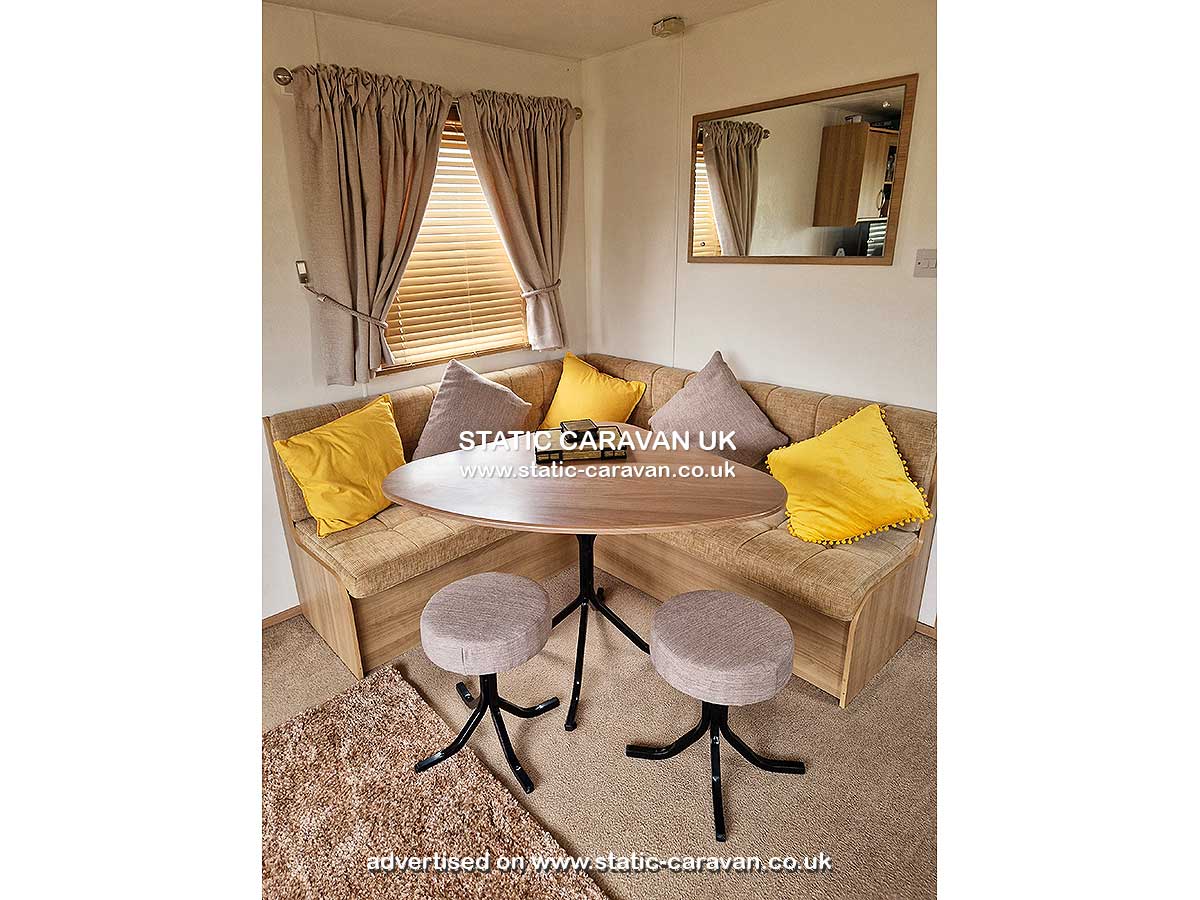 Caravan for hire Joannes Family Caravan at Seldons Golden Gate, Towyn, Conwy, North Wales