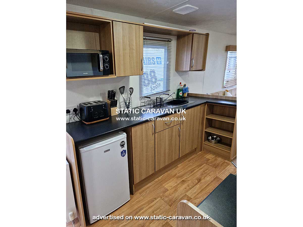 Caravan for hire Joannes Family Caravan at Seldons Golden Gate, Towyn, Conwy, North Wales