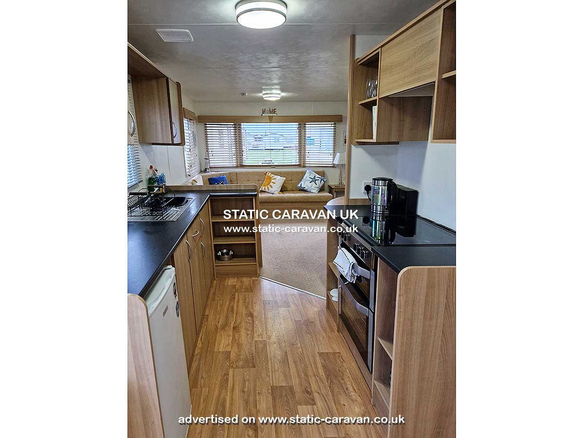 Caravan for hire Joannes Family Caravan at Seldons Golden Gate, Towyn, Conwy, North Wales