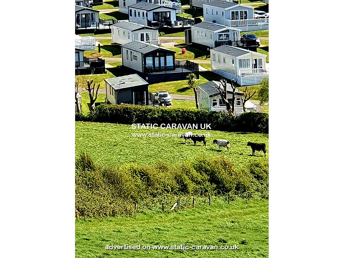 Caravan holiday rental E67  at Durdle Door Holiday Park, West Lulworth, Dorset