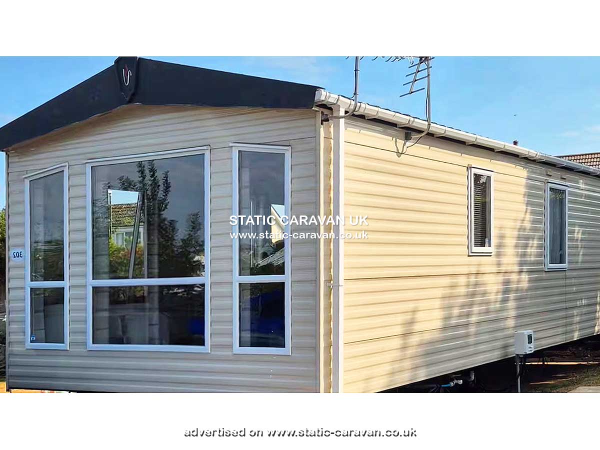 Static Caravan for hire at Bb302, Beverley Bay, Paignton, Devon
