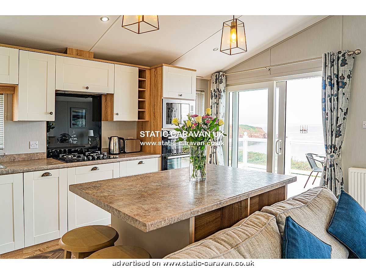 Caravan for hire 5 Willows at Devon Cliffs, Sandy Bay, Exmouth, Devon