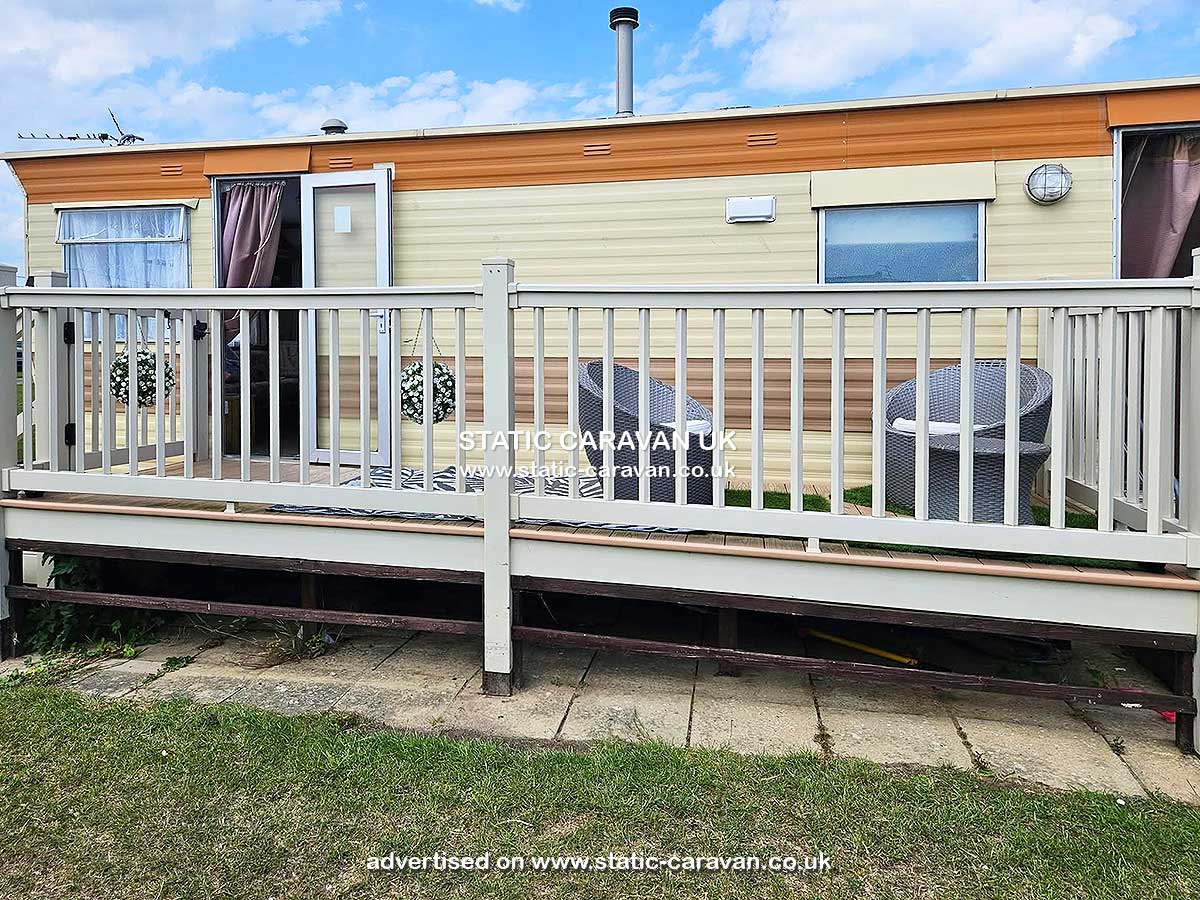 Caravan holiday rental Hemsby Caravan Hire at Long Beach Park, Hemsby, Great Yarmouth, Norfolk