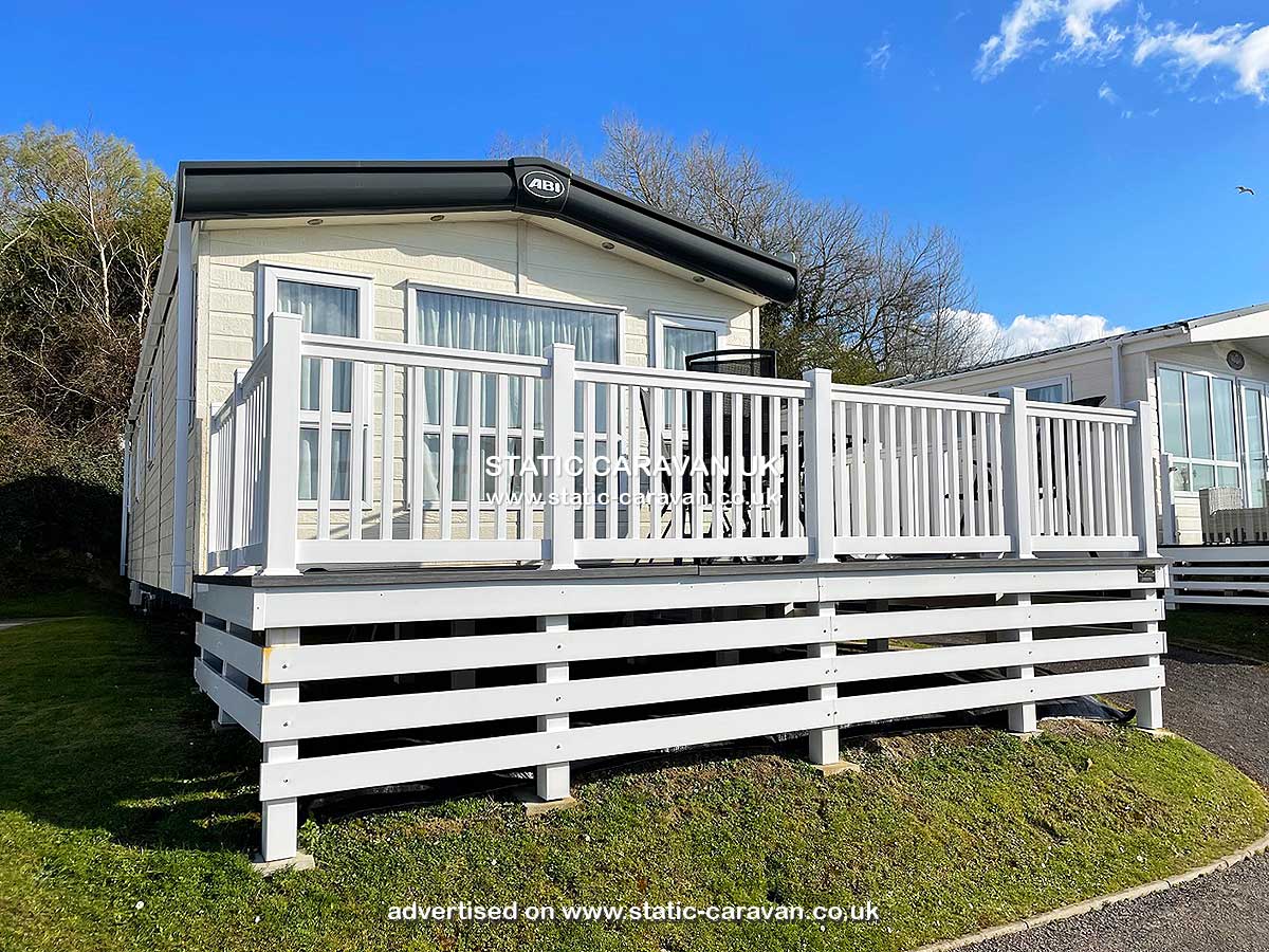 Caravan holiday rental Redcliffe at Bowleaze Cove, Weymouth, Dorset