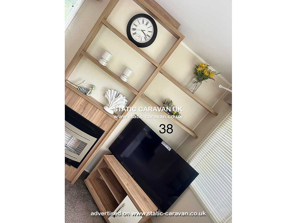 Caravan holiday rental 38 The Green at Aberdunant Hall, Porthmadog, Gwynedd, North Wales