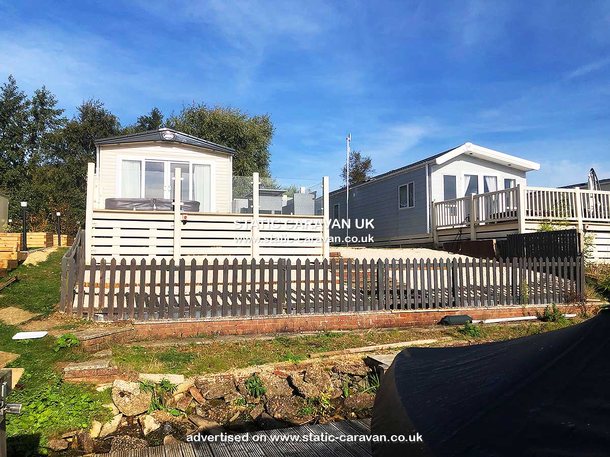 Caravan for hire 30 Water Ski Lake at Tattershall Lakes, Lincolnshire