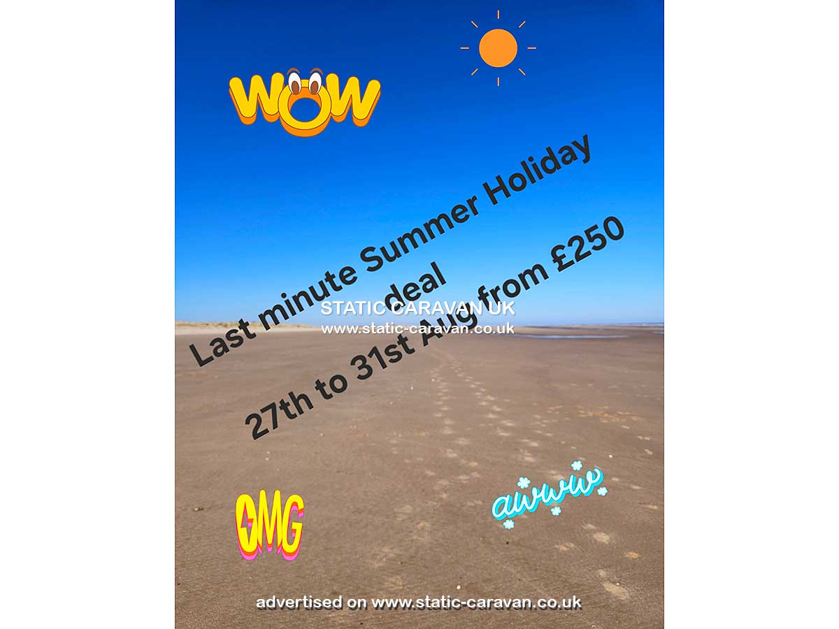Caravan holiday rental Cedars Avenue at Golden Sands, Mablethorpe, Lincolnshire