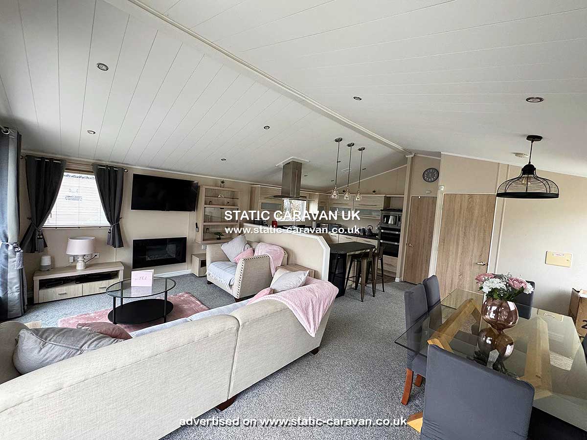 Caravan for hire 36 Cedar Lawn at Burnham on Sea Holiday Village, Somerset