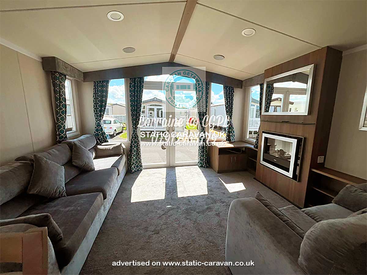 Static Caravan for hire at Bordeaux Cherry, Cala Gran, Fleetwood, Blackpool, Lancashire