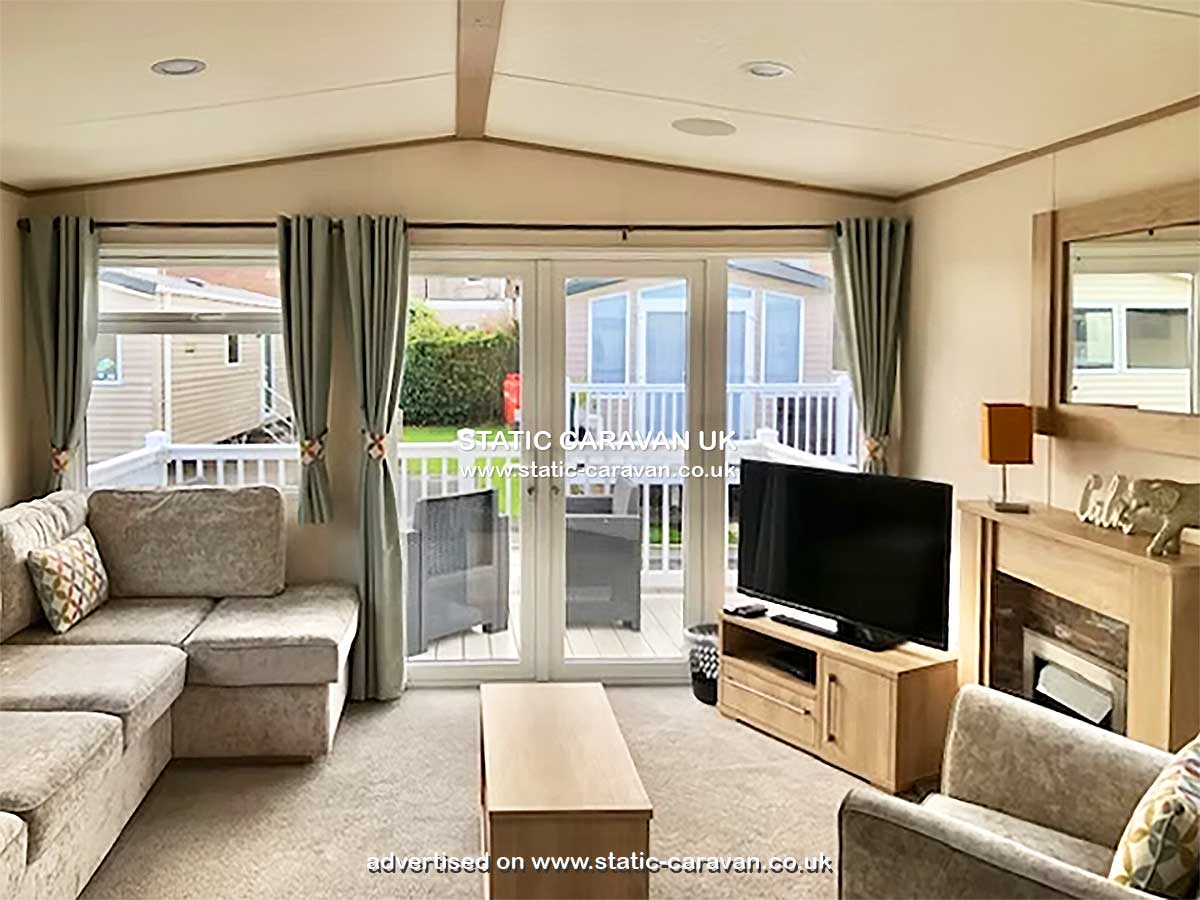 Caravan holiday rental Laburnham at Cala Gran, Fleetwood, Blackpool, Lancashire