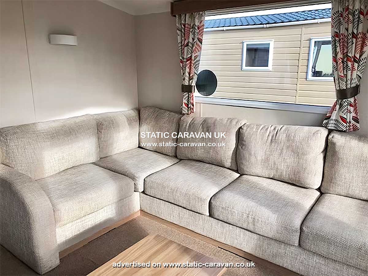 Caravan for hire Laburnham at Cala Gran, Fleetwood, Blackpool, Lancashire