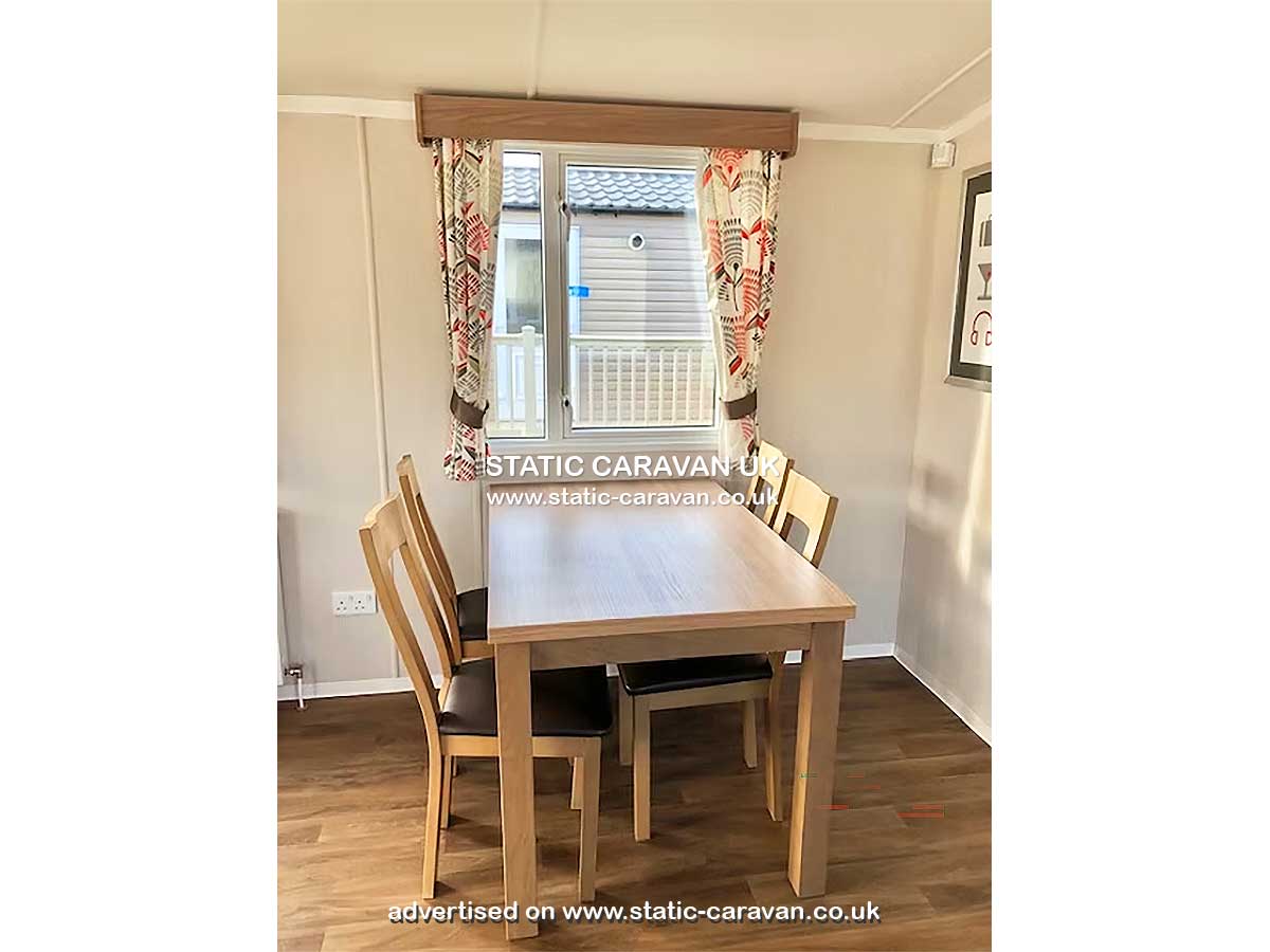 Caravan for hire Laburnham at Cala Gran, Fleetwood, Blackpool, Lancashire