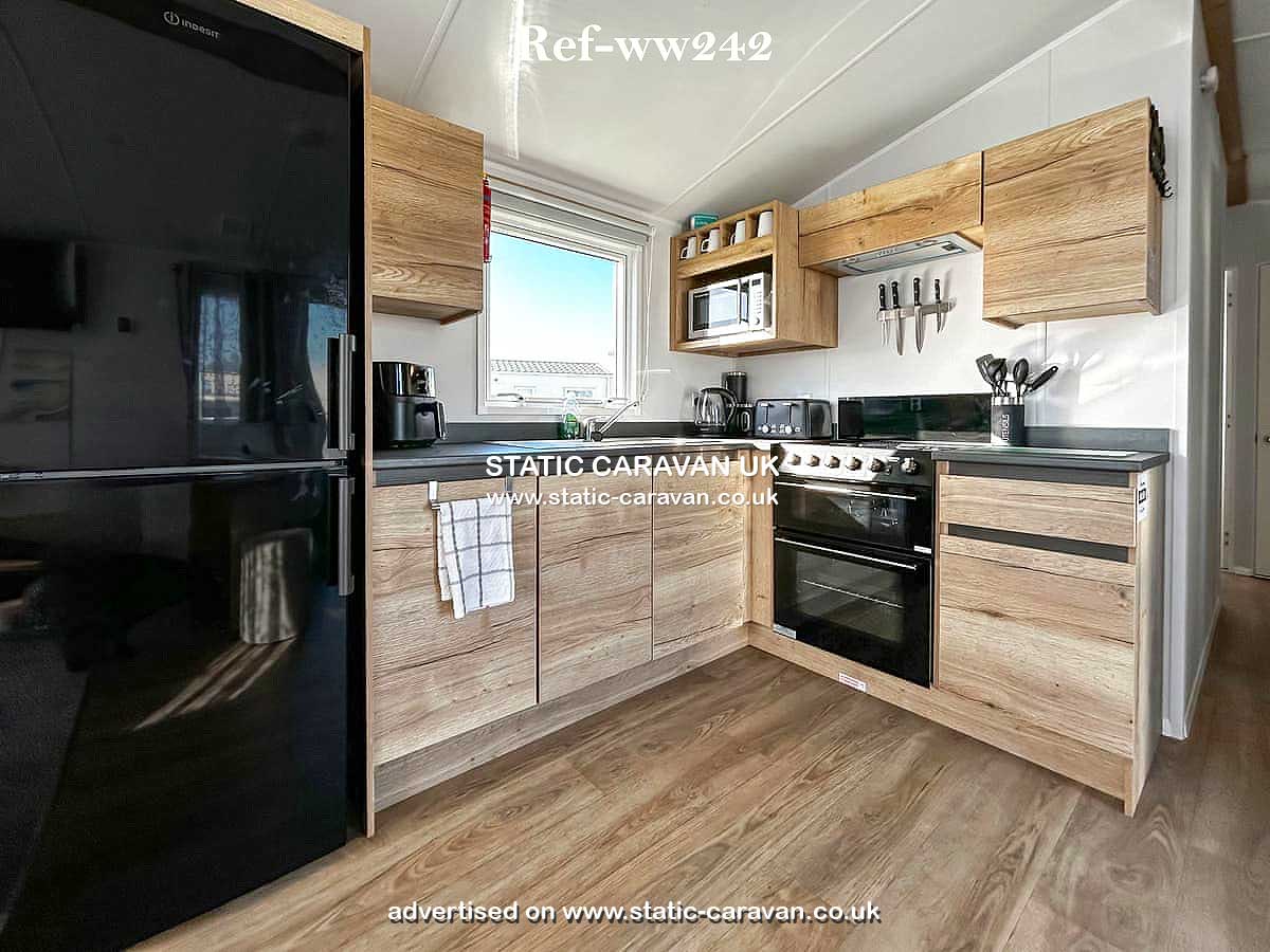 Caravan holiday rental Willow Way 242 at Camber Sands, Nr.Rye, East Sussex