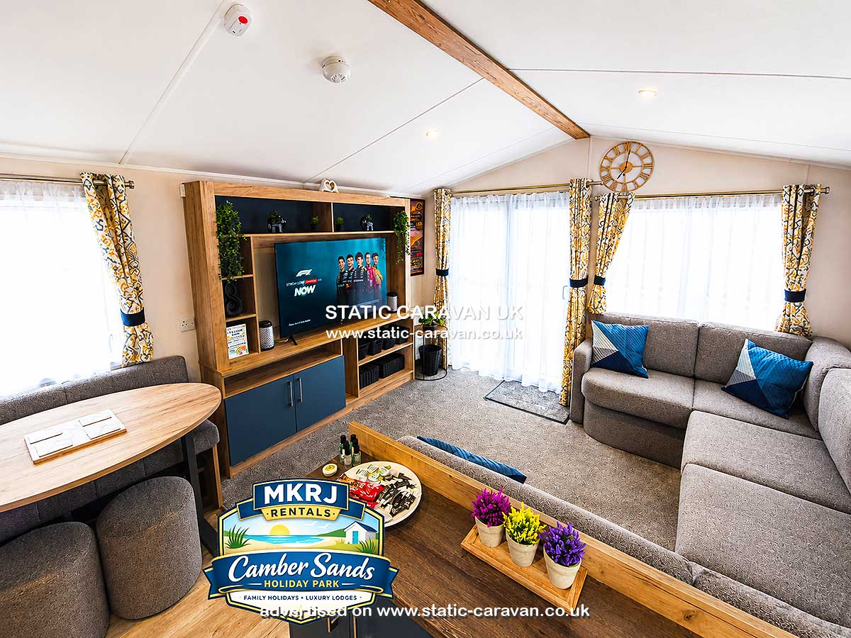 Caravan holiday rental Willow Way 273 at Camber Sands, Nr.Rye, East Sussex