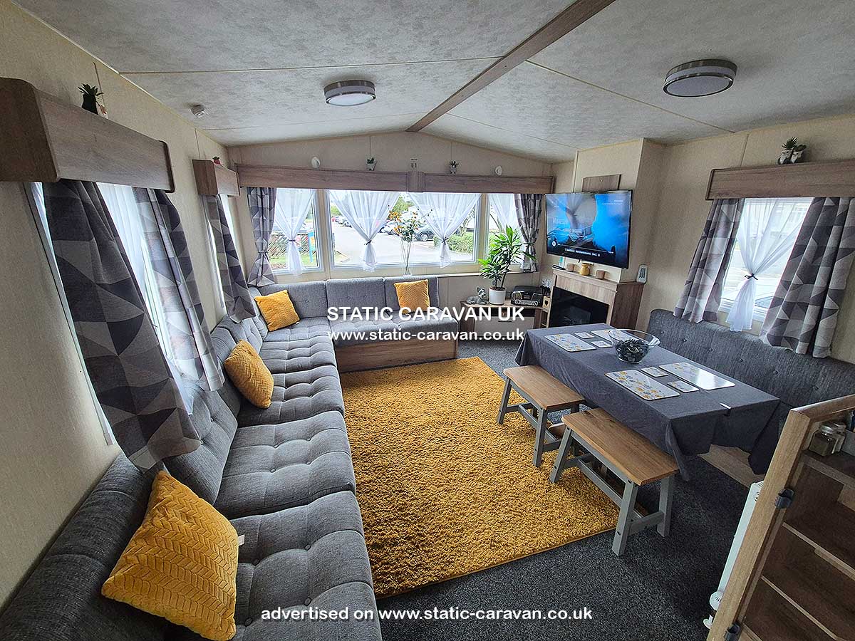 Caravan holiday rental Gosling 2 at Cayton Bay, Scarborough, North Yorkshire