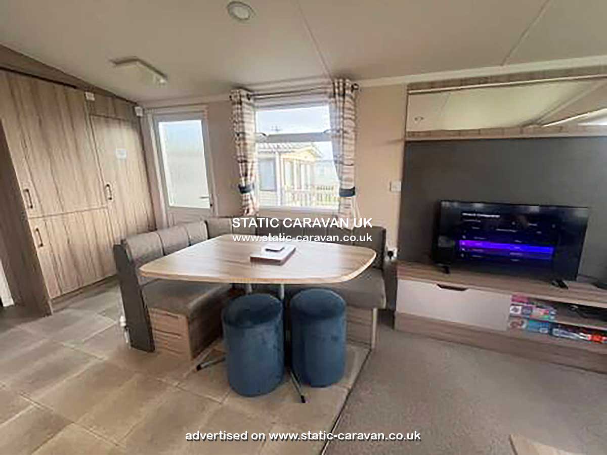 Caravan for hire Plot 162 at Carmarthen Bay, Kidwelly, Carmarthenshire, South Wales