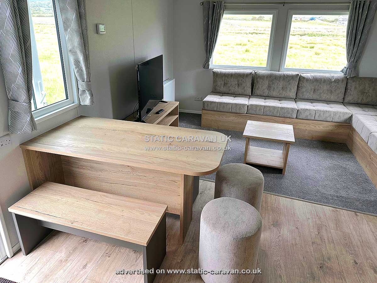 Caravan holiday rental Mountain View 22 at Sunnysands, Talybont, Barmouth, Gwynedd, West Wales