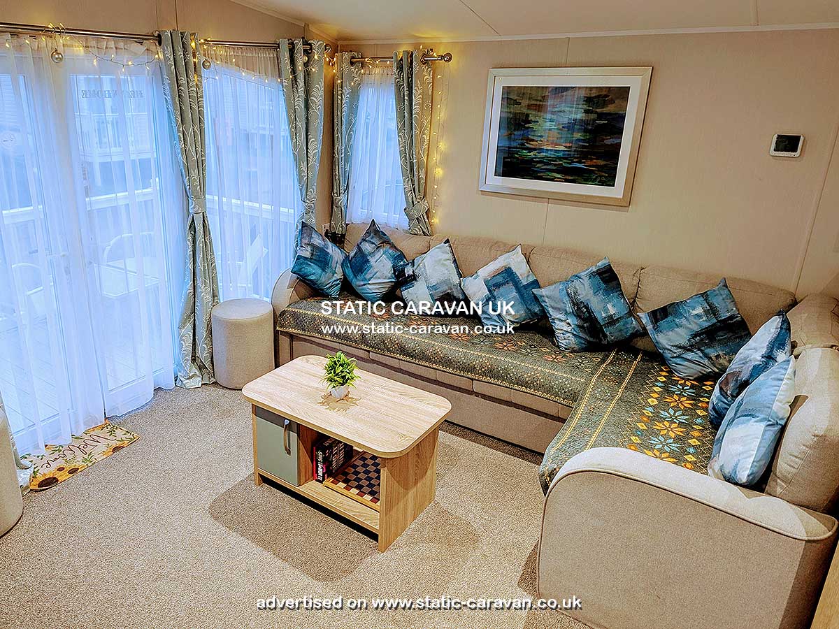 Static Caravan for hire at Goodwood 77, Chichester Lakeside Holiday Park, West Sussex