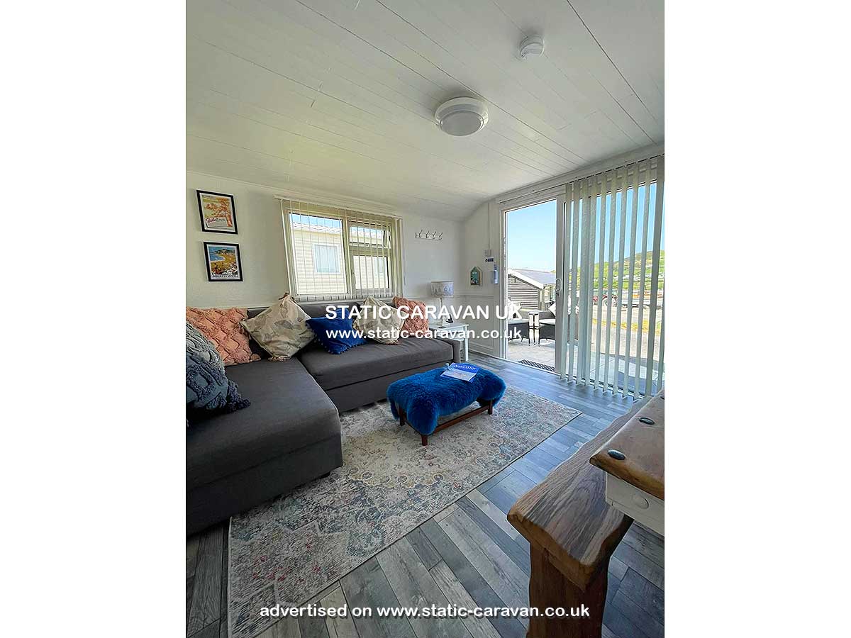Static Caravan for hire at 78, Clarach Bay, Aberystwyth, Ceredigion, West Wales