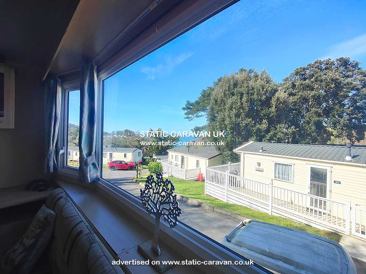 Caravan holiday rental 53 at Combe Martin Beach, Combe Martin, Nr Ilfracombe, North Devon