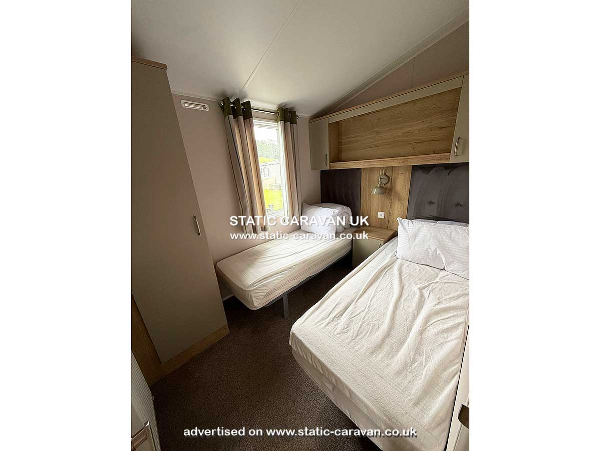 Caravan for hire Weatfields at Doniford Bay, Watchet, Nr Minehead, Somerset