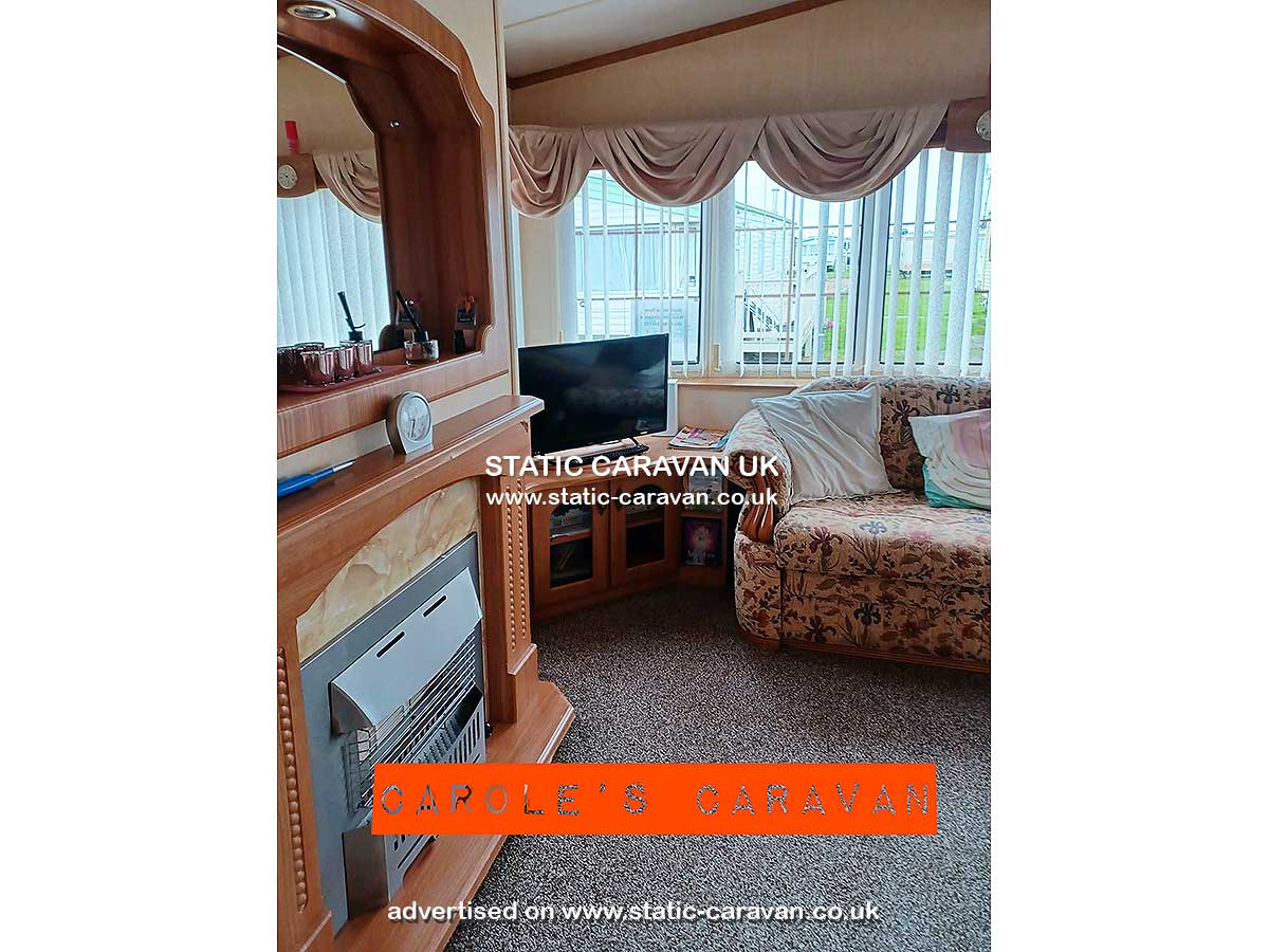 Static Caravan for hire at Carole’s 703, Edwards Leisure Park, Towyn, Conwy, North Wales