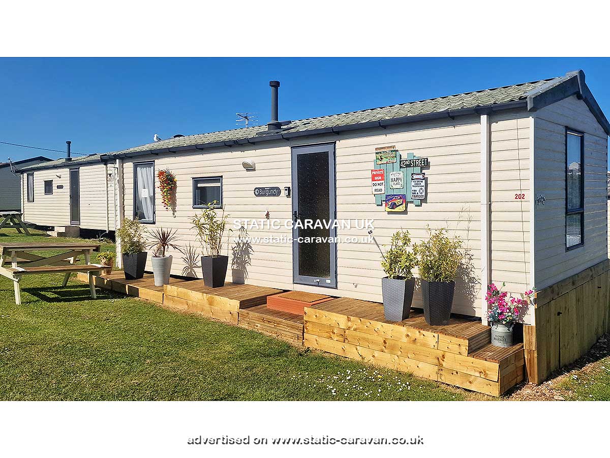 Static Caravan for hire at 205, Trenance, Newquay, Cornwall