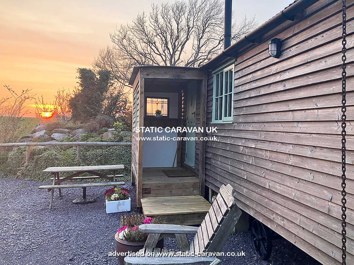 Caravan holiday rental Erw at Erw Farm, Rhostryfan, Caernarfon, Gwynedd, North Wales