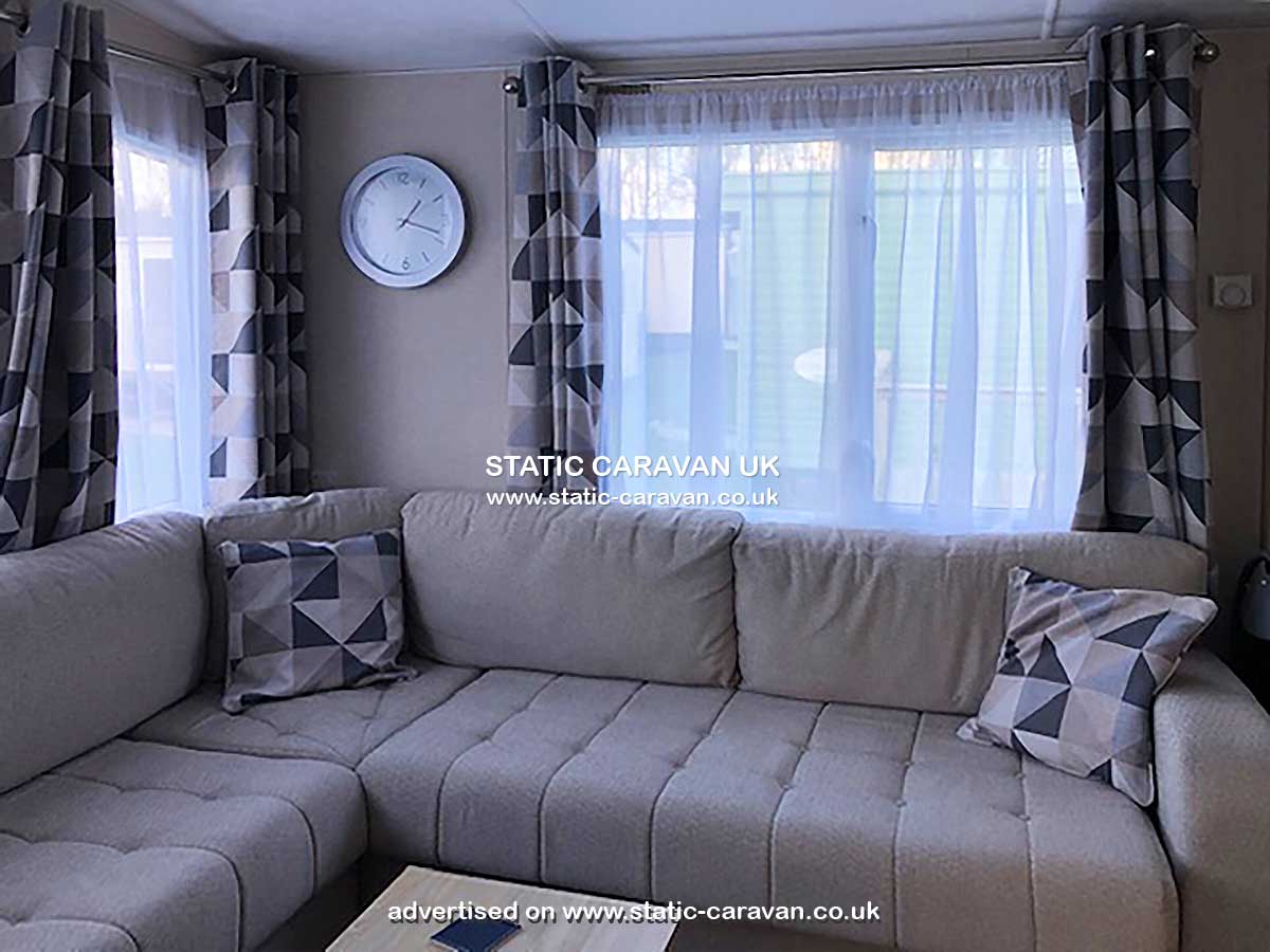 Caravan for hire D13 at South Bay, Brixham, Nr Paignton, Devon