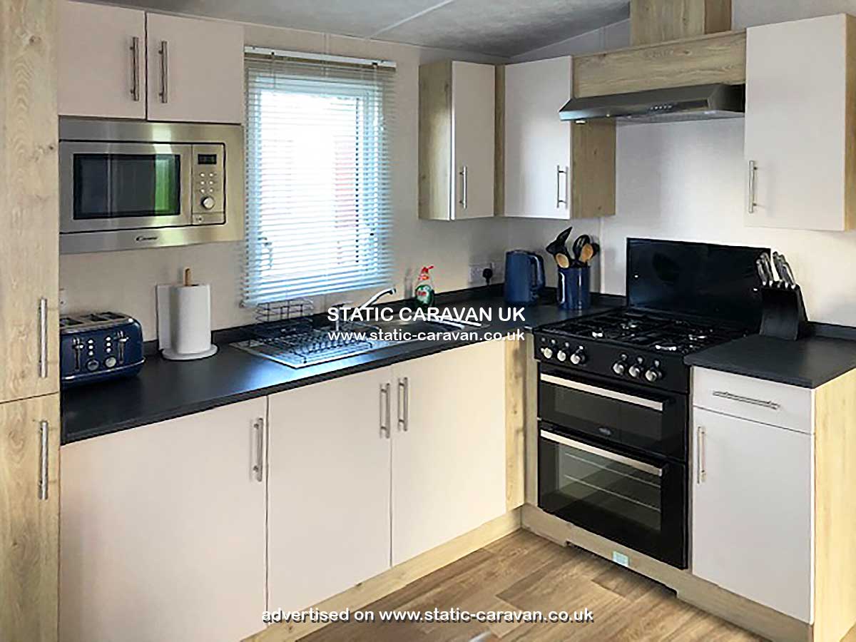 Caravan for hire D13 at South Bay, Brixham, Nr Paignton, Devon