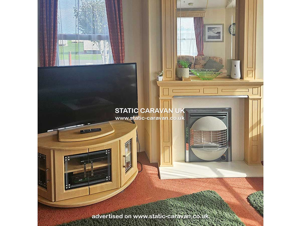 Caravan for hire D18 at Towervans Holiday Park, Mablethorpe, Lincolnshire