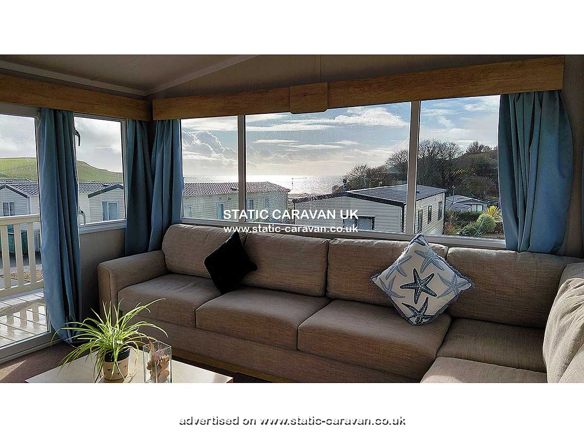 Caravan for hire Driftwood Pitch SO05 at Freshwater Beach, Bridport, Dorset
