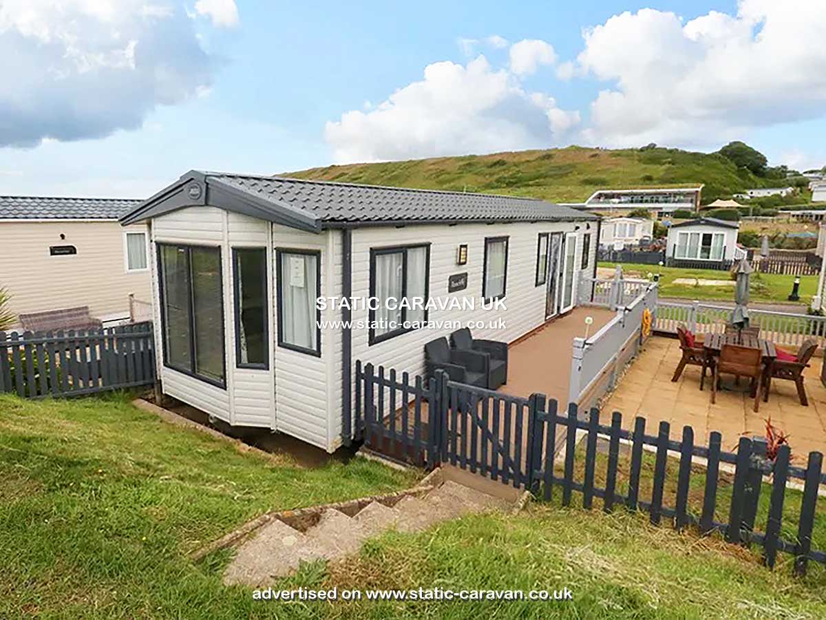 Static Caravan for hire at A7, Freshwater Beach, Bridport, Dorset
