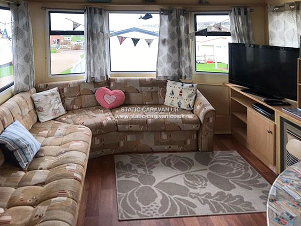 Caravan for hire 61 at The Gap, East Runton, Cromer, Norfolk
