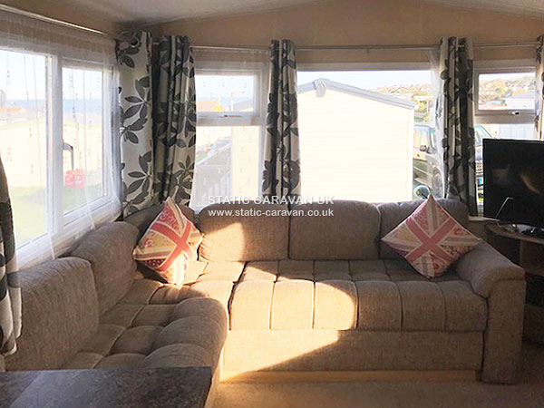 Caravan for hire 30 at The Gap, East Runton, Cromer, Norfolk
