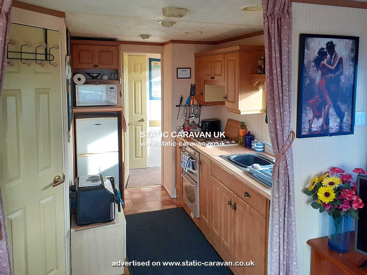 Caravan for hire Number 10 at Gatehouse Caravan Park, Hinderwell, Saltburn-by-the-Sea, North Yorkshire