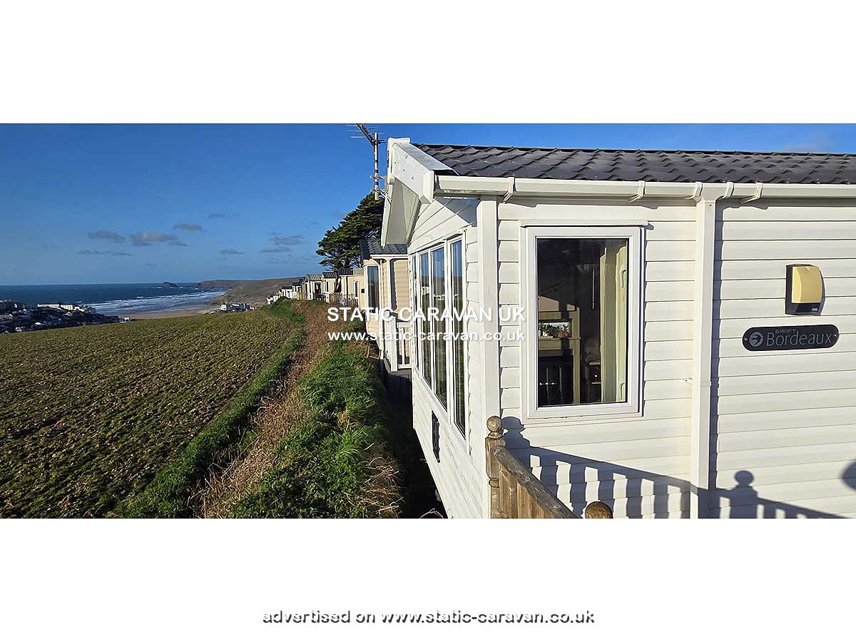 Static Caravan for hire at Falmouth 1, Liskey Hill, Perranporth, Cornwall