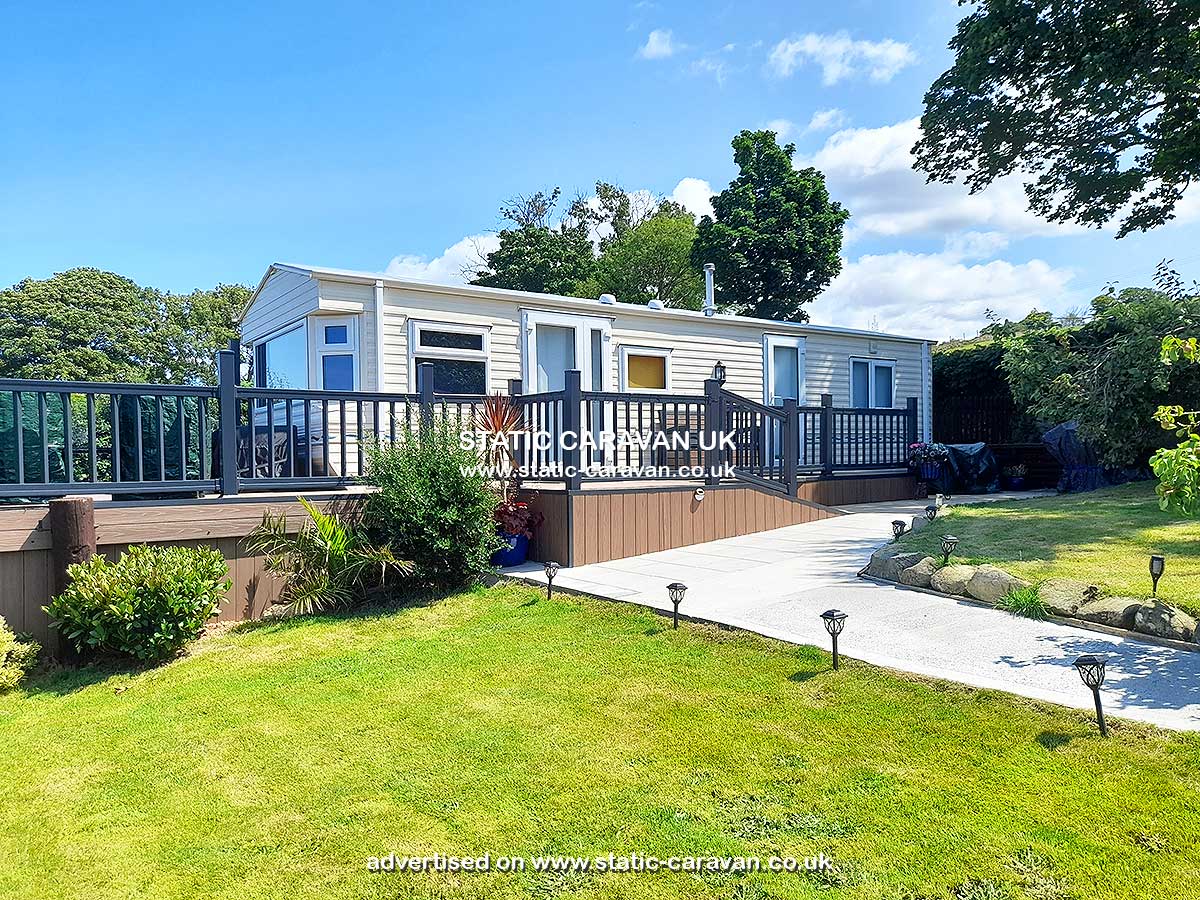 Static Caravan for hire at Gilfach Caravan, Gilfach Caravan (Private Land), Clynnog-Fawr, Nr Caernarfon, Gwynedd, North Wales