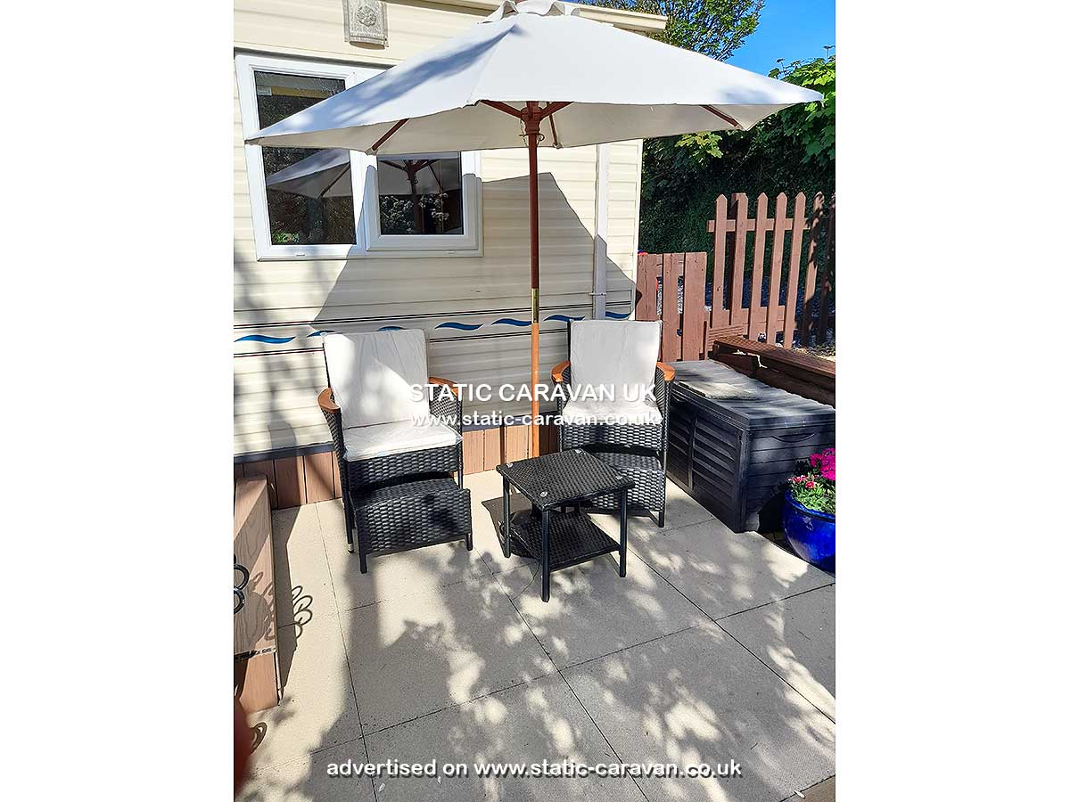 Caravan for hire Gilfach Caravan at Gilfach Caravan (Private Land), Clynnog-Fawr, Nr Caernarfon, Gwynedd, North Wales