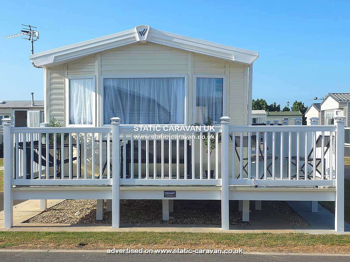 Static Caravan for hire at Sherwood , Golden Palm, Chapel St.Leonards, Lincolnshire
